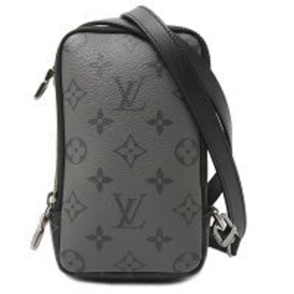 Louis Vuitton Monogram Eclipse Black Double Phone… - image 1